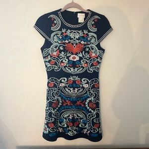 Foxiedox embroidered dress. Like new